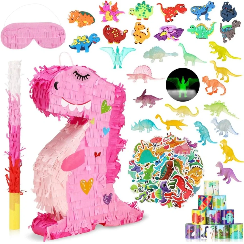 141 Pcs Dinosaur 🦖 Piñata 🪅 for Birthday 🎂 Party 🥳